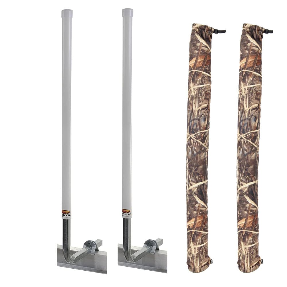 C.E. Smith 60 Post Guide-On w/ I-Beam Mounting Kit & FREE Camo Wet Lands Post Guide-On Pads - Trailering | Guide-Ons - C.E. Smith