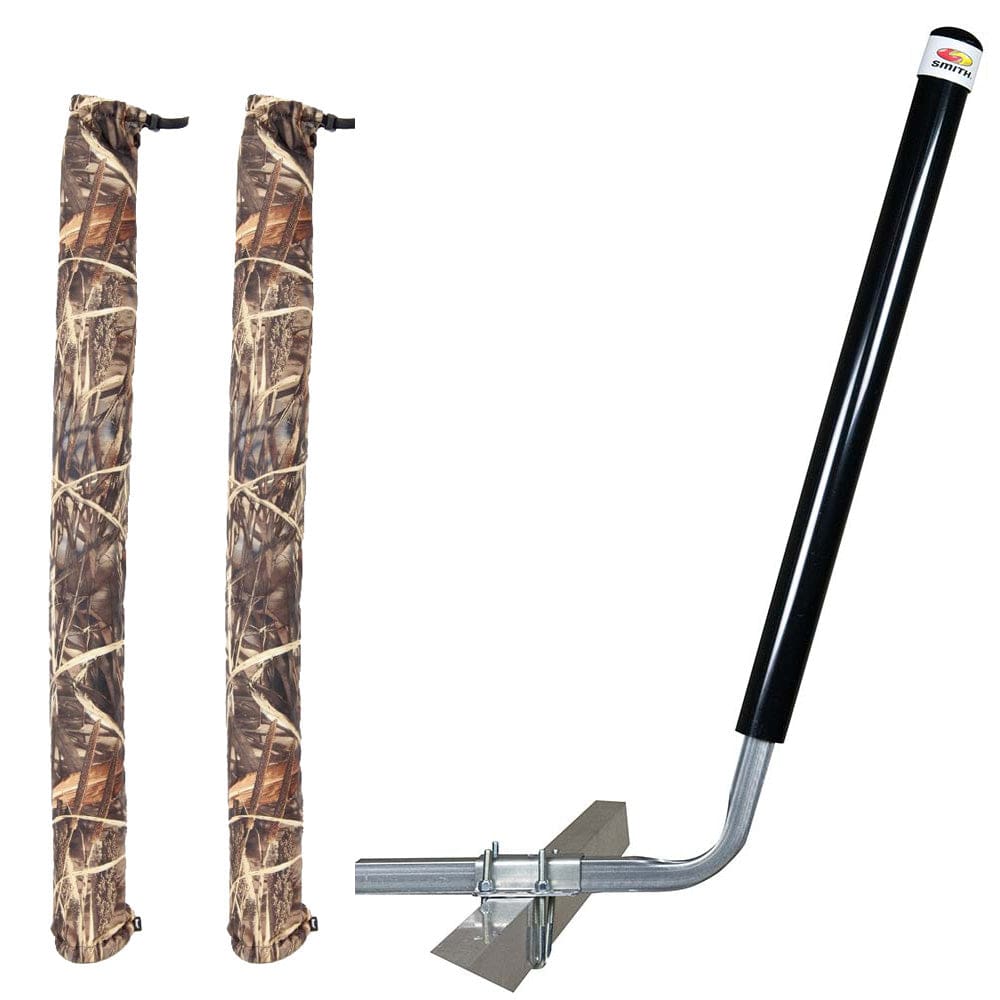 C.E. Smith Angled Post Guide-On - 40 - Black w/ FREE Camo Wet Lands 36 Guide-On Cover - Trailering | Guide-Ons - C.E. Smith
