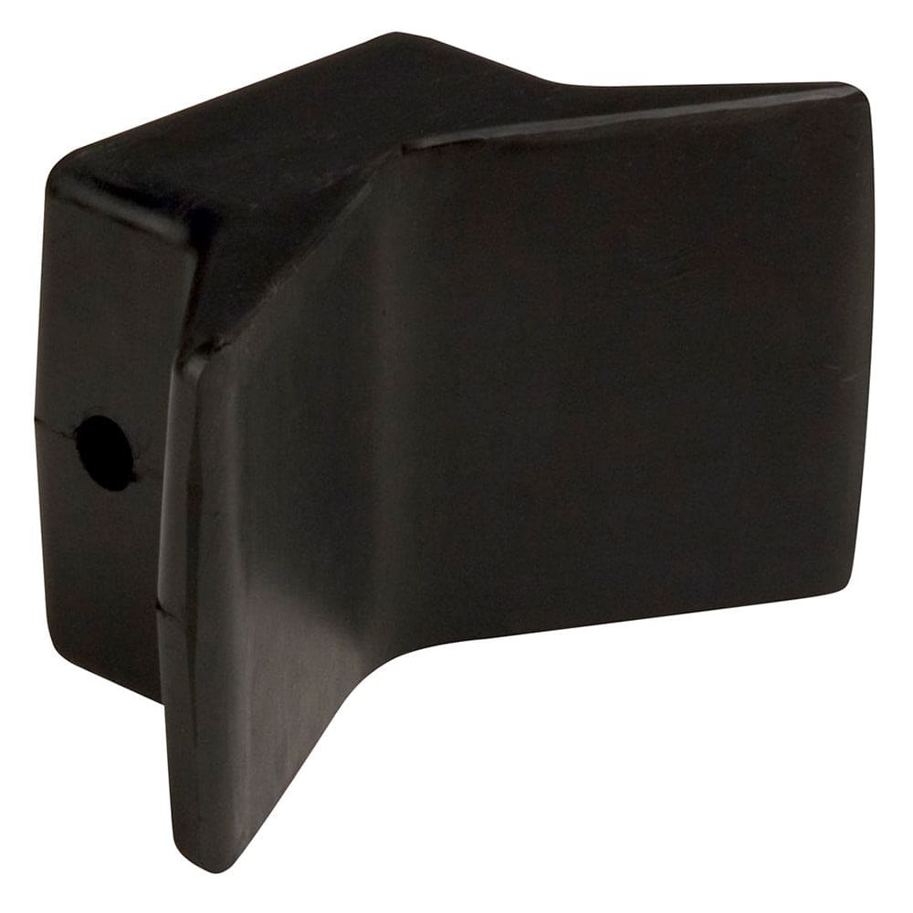 C.E. Smith Bow Y-Stop - 4 x 4 - Black Natural Rubber - Trailering | Rollers & Brackets - C.E. Smith