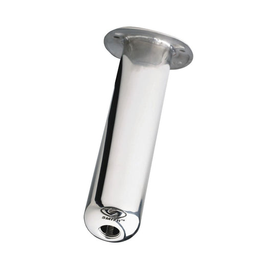C.E. Smith Flush Mount Rod Holder - 15 Degree 10.5 Deep - Hunting & Fishing | Rod Holders - C.E. Smith