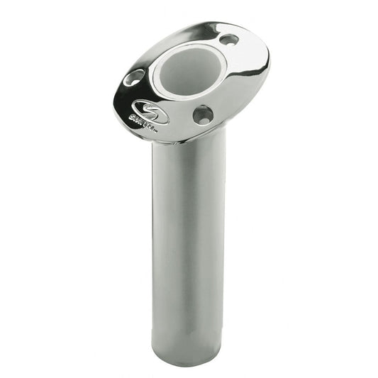 C.E. Smith Flush Mount Rod Holder - 15 Degree - Hunting & Fishing | Rod Holders - C.E. Smith