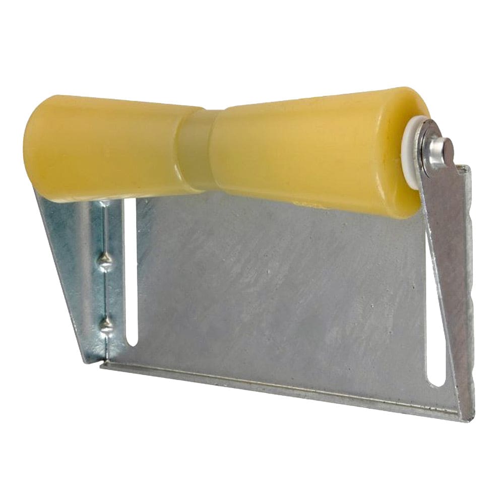 C.E. Smith Panel Bracket Assembly 12 Keel Roller - Yellow TPR - Trailering | Rollers & Brackets - C.E. Smith