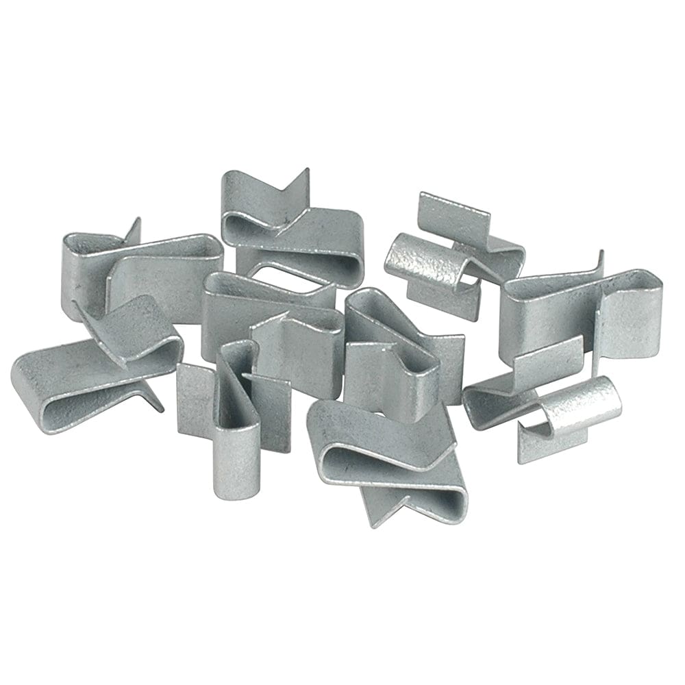C.E. Smith Trailer Frame Clips - Zinc - 3/ 8 Wide - 10-Pack (Pack of 5) - Trailering | Rollers & Brackets - C.E. Smith