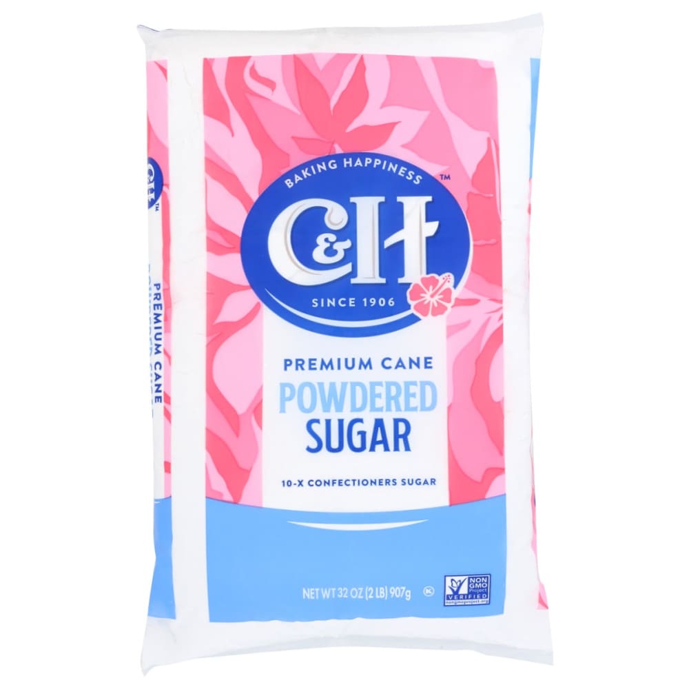 C & H: Sugar Powdered Pure Cane 2 LB (Pack of 5) - Grocery > Cooking & Baking > Sugars & Sweeteners - C & H