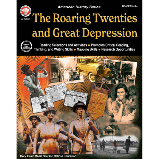 Roaring 20S & The Great Depression (Pack of 6)