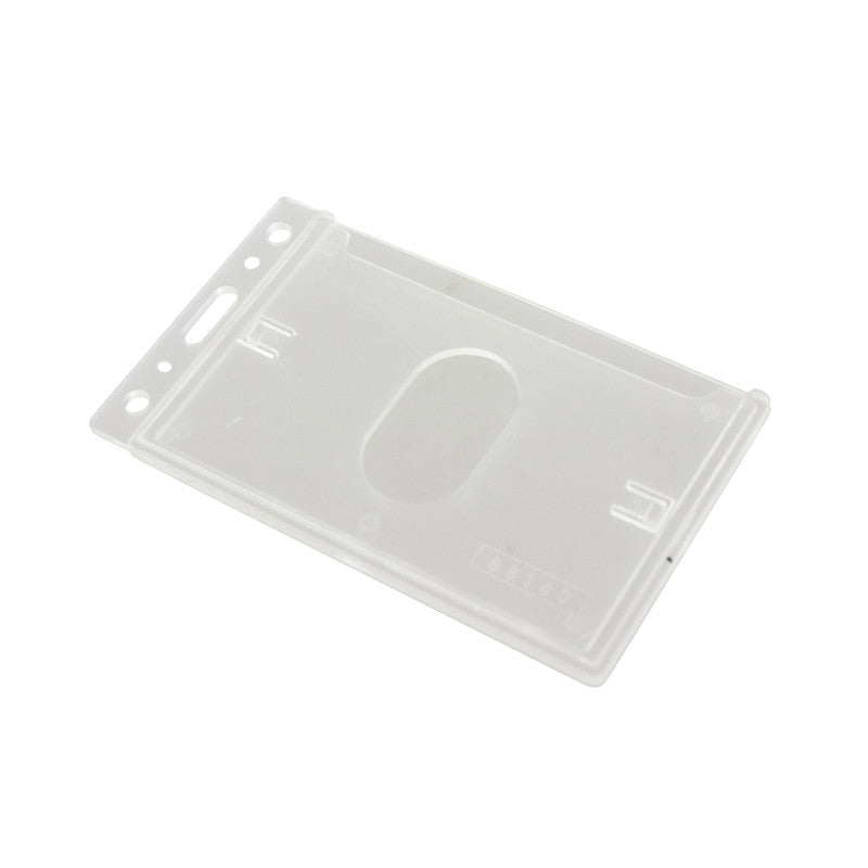 Polycarb Badge Holder Vert 25/Pk