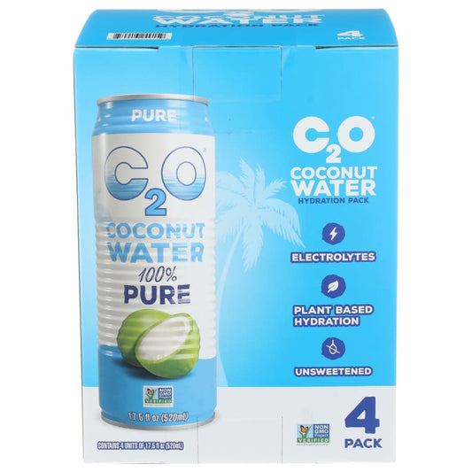 C20: Water Coconut 4 Pk 70 fo (Pack of 3) - Beverages > Beverages - C20
