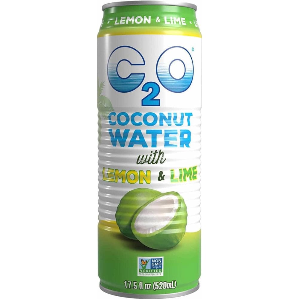C2O Coconut Water Lemon Lime, 17.5 Fo (Case of 5) ShelHealth