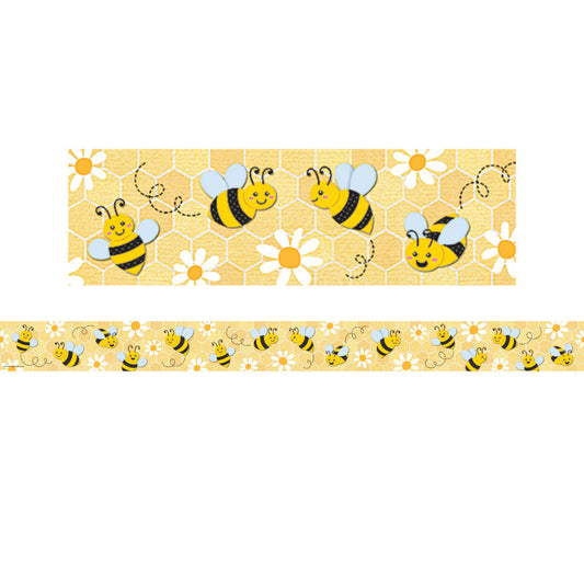 Buzzing Bees Straight Border Trim (Pack of 10)