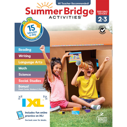 Summer Bridge Activities Gr 2 - 3 (Pack of 3)