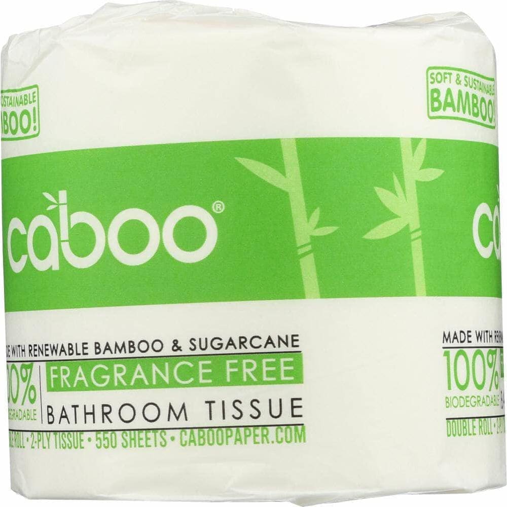 Caboo Caboo 2-Ply Bathroom Tissue 550 Sheets, 1 Roll