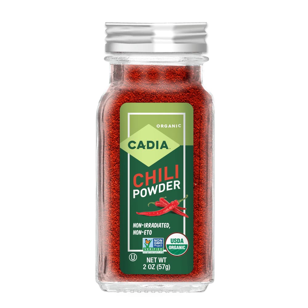CADIA Grocery > Cooking & Baking > Extracts, Herbs & Spices CADIA: Chili Powder Org, 2 oz