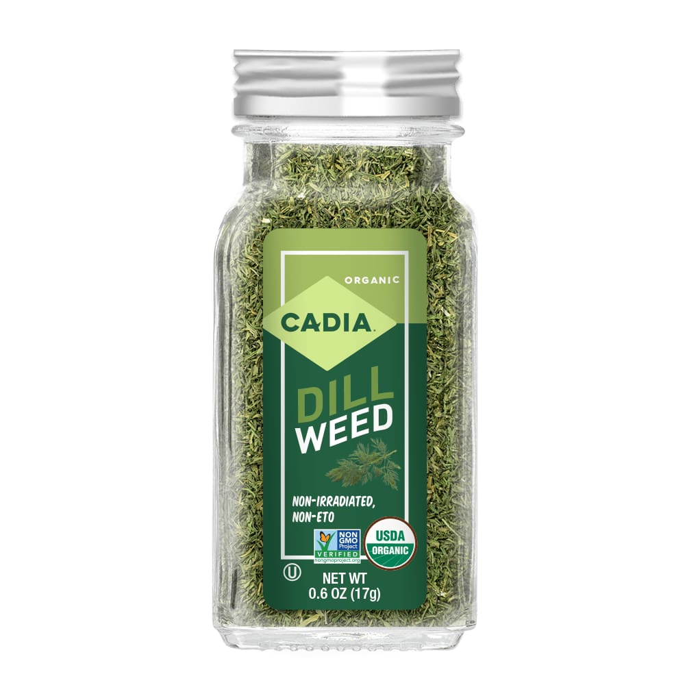 CADIA Grocery > Cooking & Baking > Extracts, Herbs & Spices CADIA: Dill Weed Org, 0.6 oz