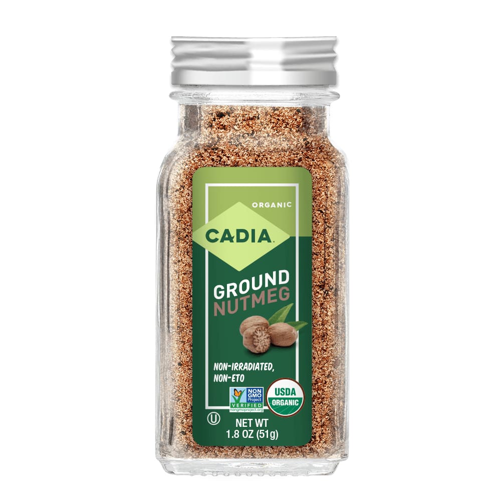 CADIA Grocery > Cooking & Baking > Extracts, Herbs & Spices CADIA: Nutmeg Ground Org, 1.8 oz