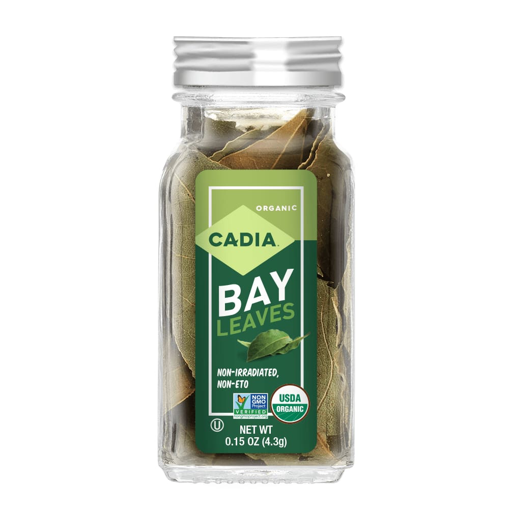 CADIA Grocery > Cooking & Baking > Extracts, Herbs & Spices CADIA: Organic Bay Leaves, 0.15 oz
