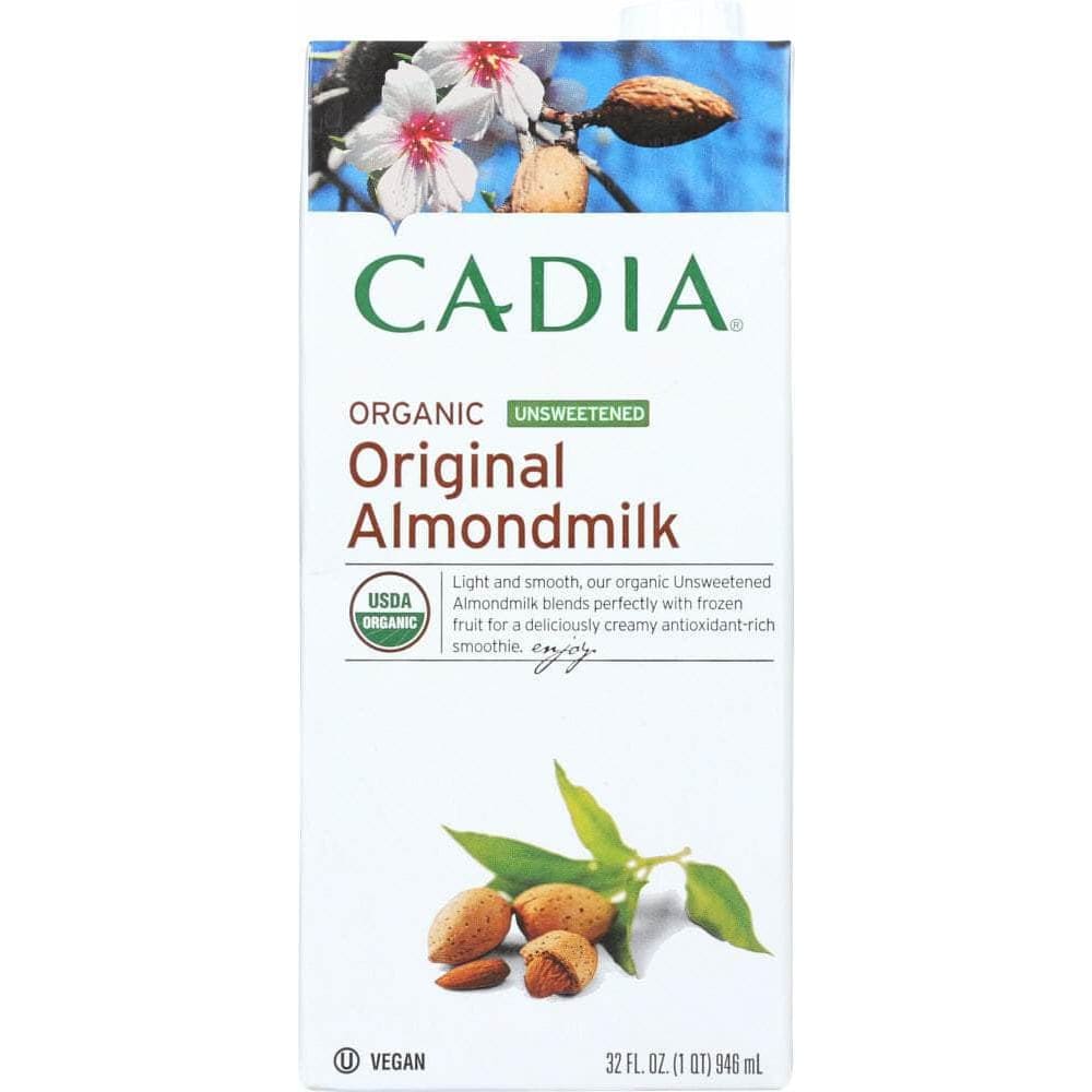 CADIA Cadia Organic Original Unsweetened Almondmilk, 32 Fo