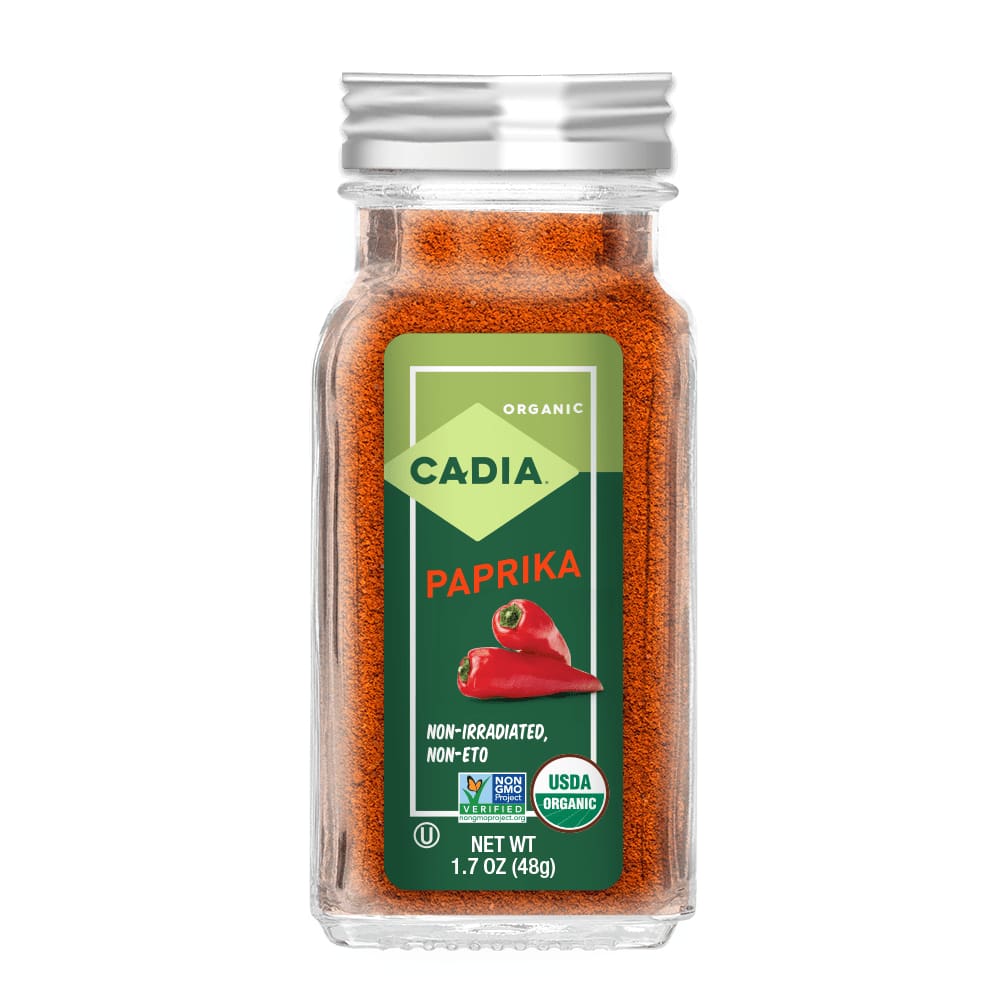 CADIA Grocery > Cooking & Baking > Extracts, Herbs & Spices CADIA: Paprika Ground Org, 1.7 oz