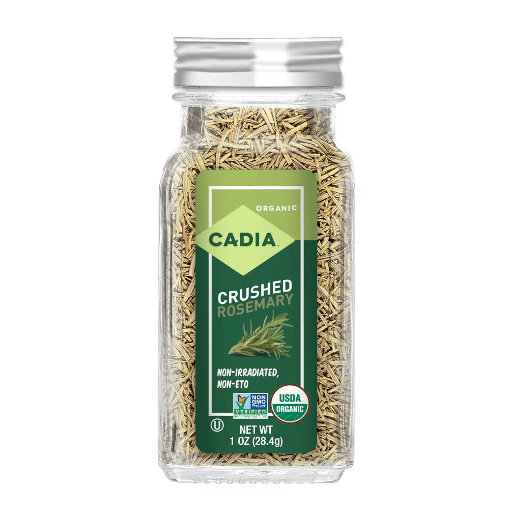 CADIA Grocery > Cooking & Baking > Extracts, Herbs & Spices CADIA: Rosemary Crushed Org, 1 oz
