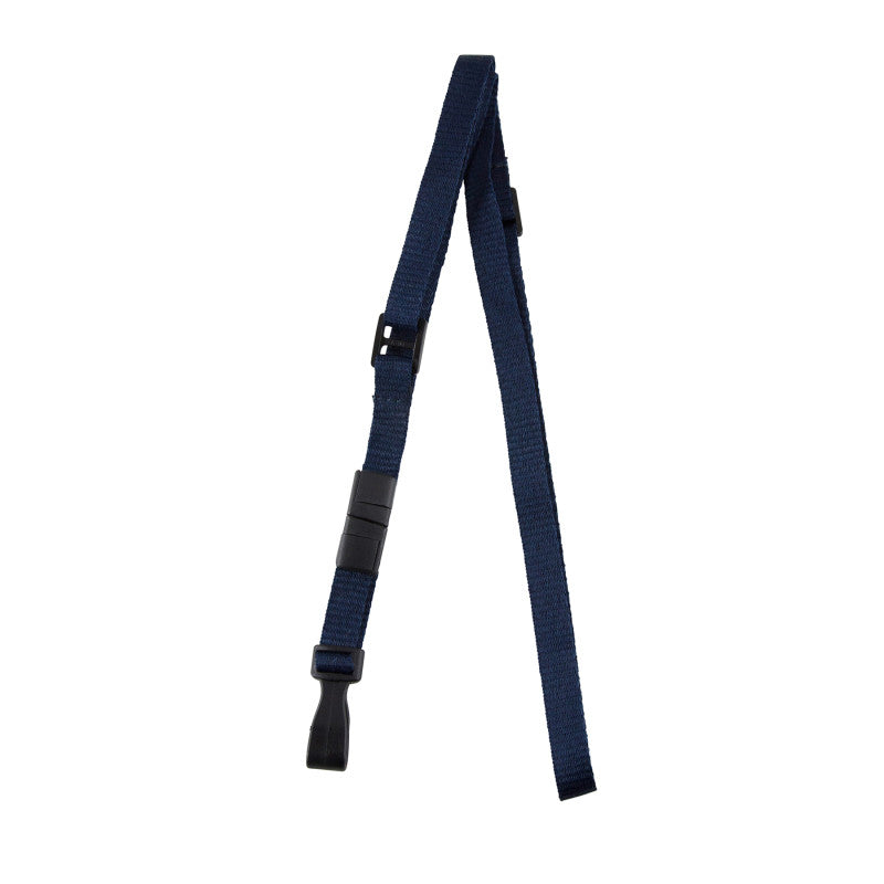 Lanyard Blue Plastic Hook 10/Pk Breakaway (Pack of 2)