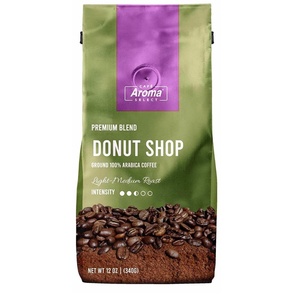 CAFE AROMA SELECT Cafe Aroma Select Coffee Select Donut Shop, 12 Oz