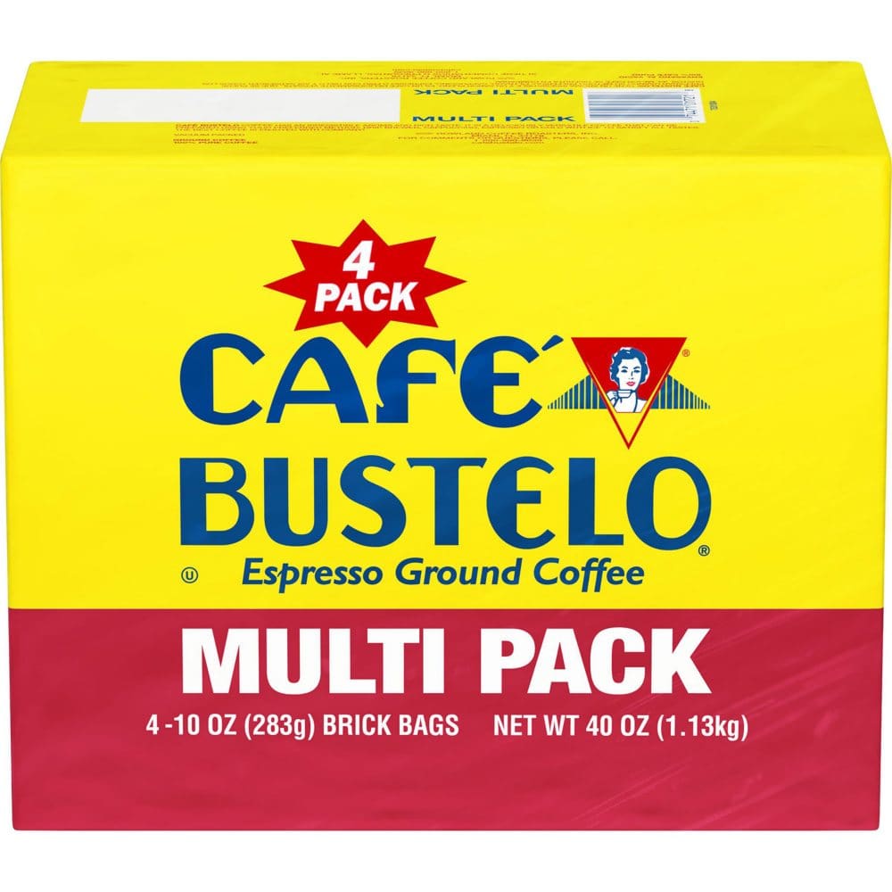 Café Bustelo Ground Coffee (10 oz. 4 pk.) - Ground Coffee - Café