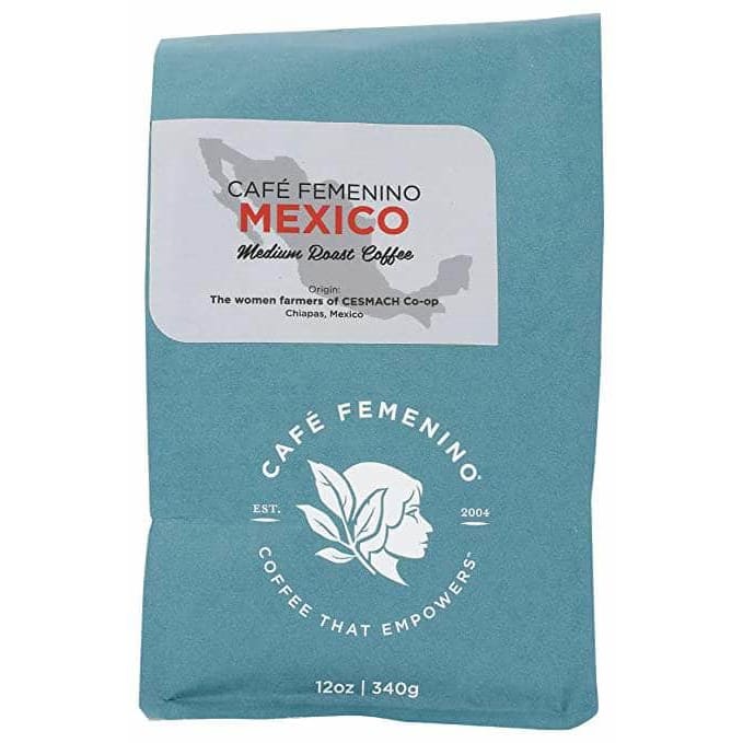 CAFE FEMENINO COFFEE Grocery > Beverages > Coffee, Tea & Hot Cocoa CAFE FEMENINO COFFEE: Mexico Medium Roast Coffee, 12 oz