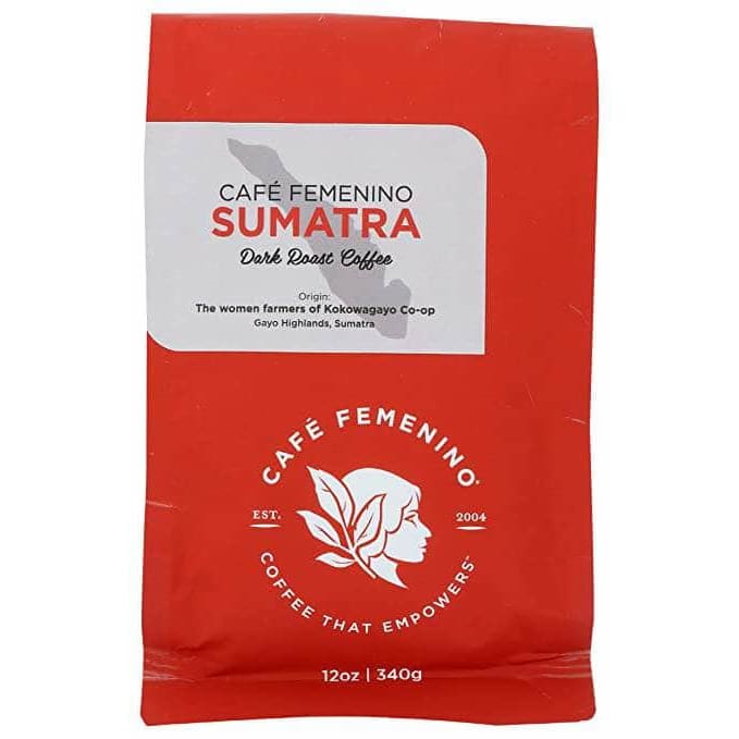 CAFE FEMENINO COFFEE Grocery > Beverages > Coffee, Tea & Hot Cocoa CAFE FEMENINO COFFEE: Sumatra Dark Roast Coffee, 12 oz