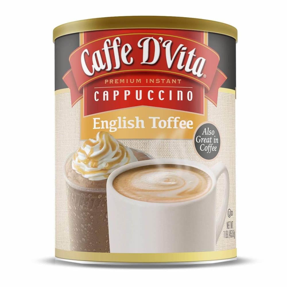 CAFFE D VITA CAFFE D VITA Cappuccino Engl Toffee, 16 oz