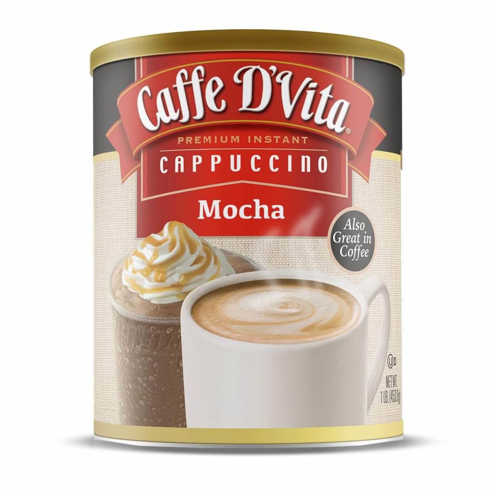 CAFFE D VITA CAFFE D VITA Cappuccino Inst Mocha, 16 oz