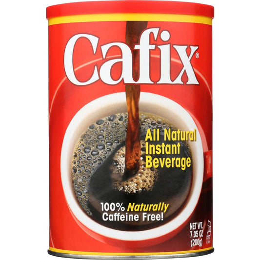 CAFIX: All Natural Instant Beverage Caffeine Free 7.05 oz - Food Groceries > Coffee > Herbal Coffee Alternative - CAFIX