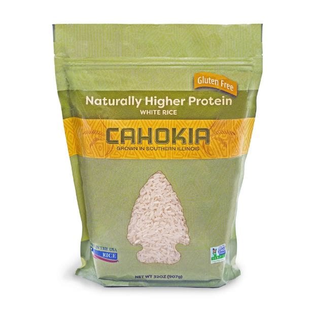 CAHOKIA RICE: White Rice 32 oz (Pack of 4) - CAHOKIA RICE
