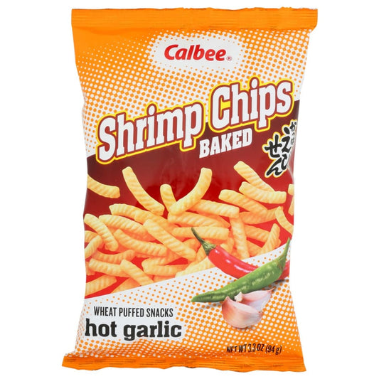 CALBEE: Chip Shrimp Hot Garlic 3.3 OZ (Pack of 5) - Grocery > Snacks > Chips - CALBEE