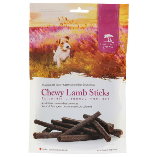 CALEDON FARMS: Treat Dog Chewy Lamb Stic 7 OZ (Pack of 3) - Pet > Dog > Best Natural Treats For Dogs Organic Dog Treats - CALEDON FARMS
