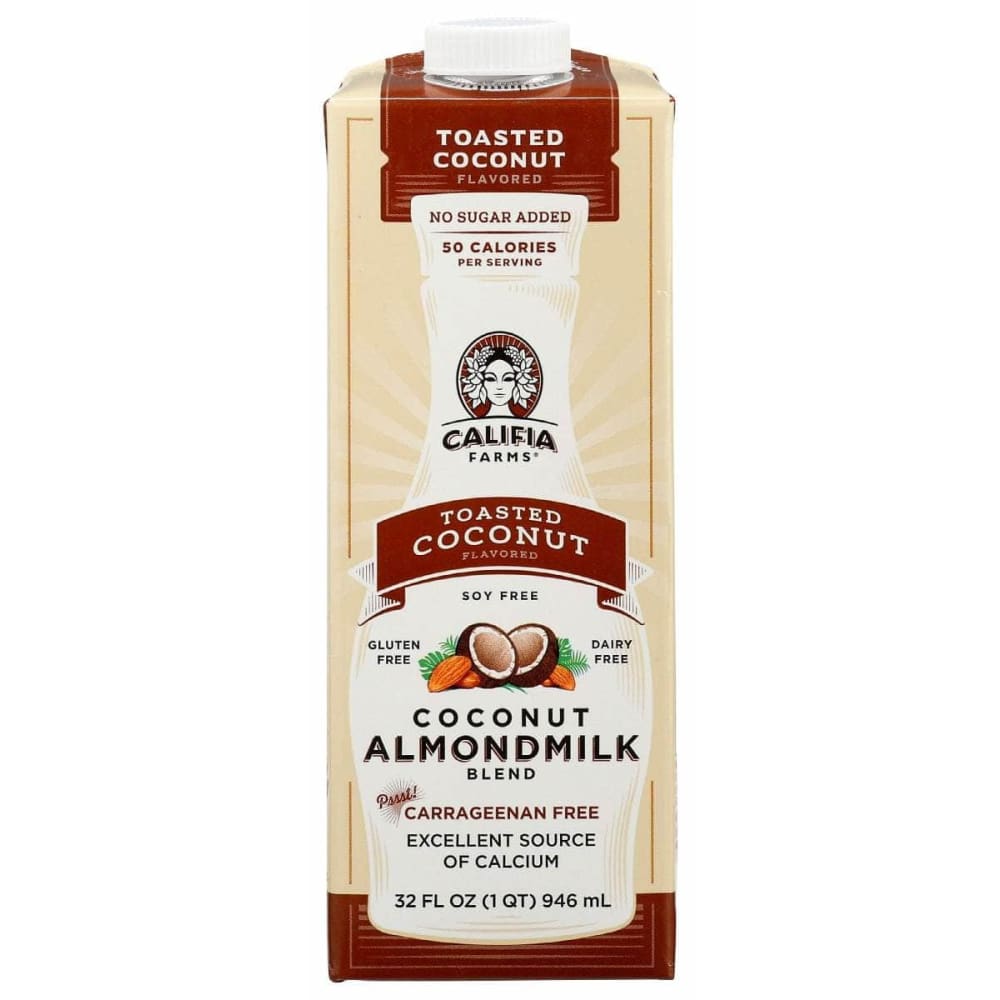 Califia Grocery > Beverages > Milk & Milk Substitutes CALIFIA: Almondmilk Toasted Cocont, 32 fo