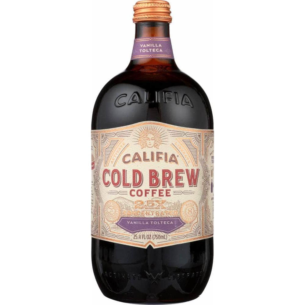 Califia Califia Concentrated Cold Brew Coffee Vanilla Tolteca, 25.4 oz