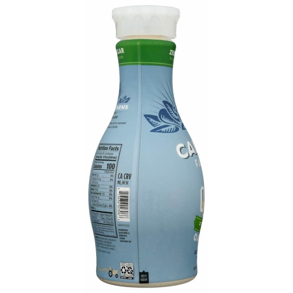 CALIFIA Grocery > Beverages > Milk & Milk Substitutes CALIFIA: Oat Milk Zero Sugar, 48 fo