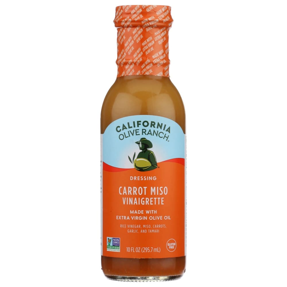 CALIFORNIA OLIVE RANCH: Carrot Miso Vinaigrette Dressing, 10 fo (Pack ...