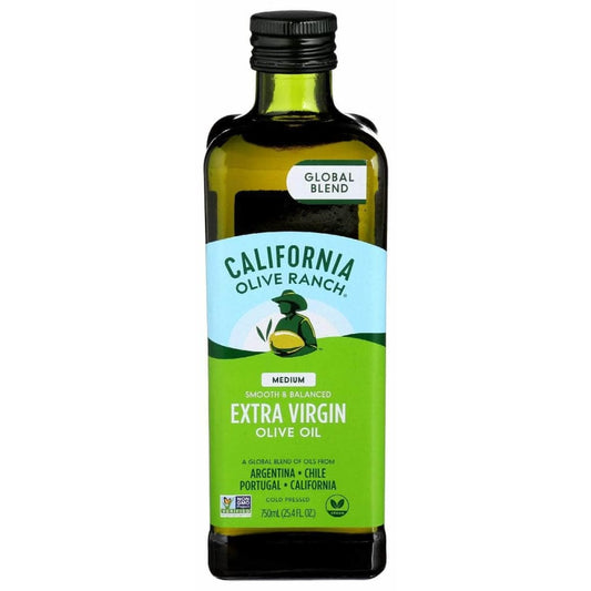 CALIFORNIA OLIVE RANCH California Olive Ranch Global Blend Medium Extra Virgin Olive Oil, 25.4 Fo