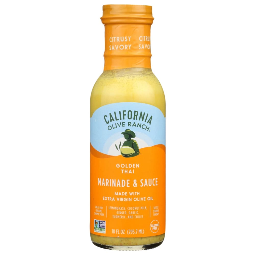 CALIFORNIA OLIVE RANCH: Golden Thai Marinade Sauce 10 fo (Pack of 4) - Grocery > Meal Ingredients > Sauces - CALIFORNIA OLIVE RANCH