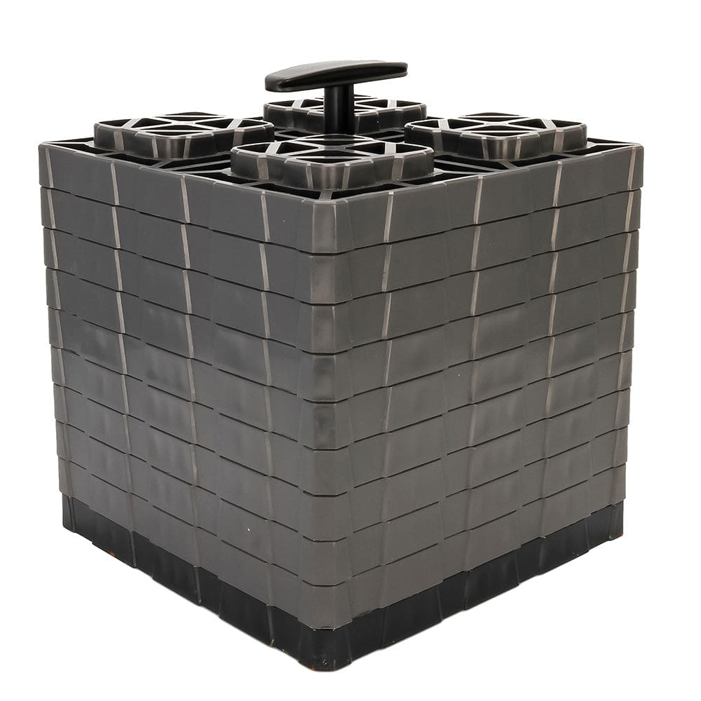 Camco FasTen Leveling Blocks XL w/ T-Handle - 2x2 - Grey *10-Pack - Trailering | Hitches & Accessories - Camco