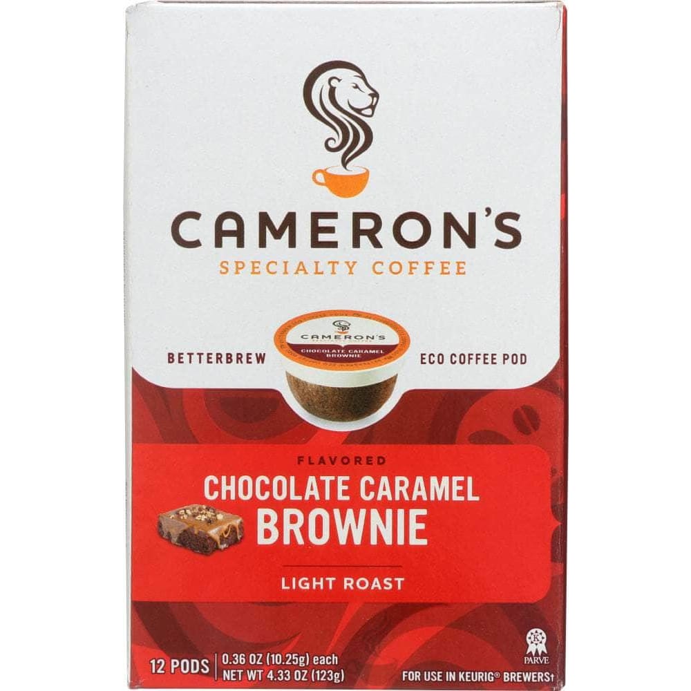 Camerons Coffee Camerons Coffee Chocolate Caramel Brownie Coffee 12 ct, 4.33 oz