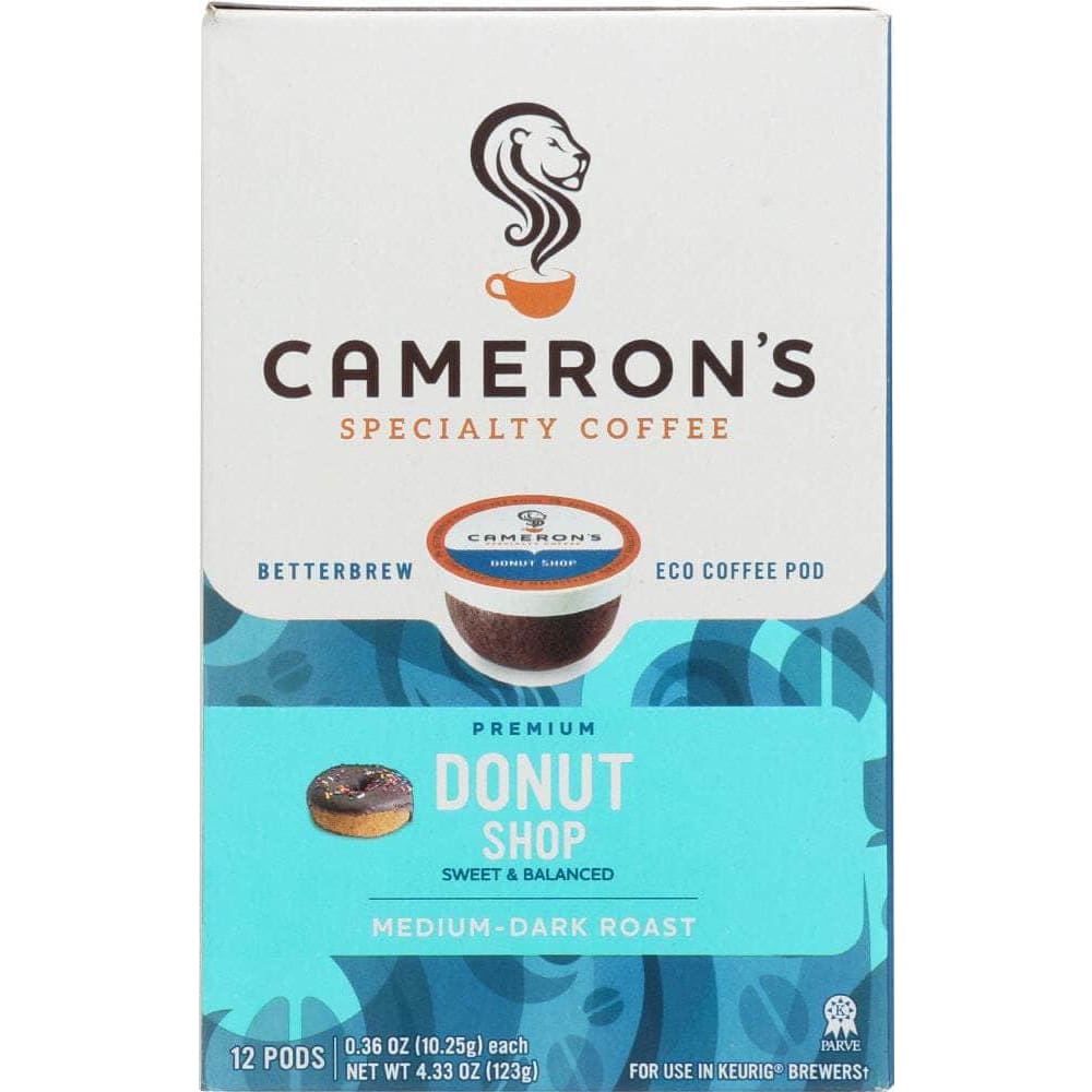 Camerons Coffee Camerons Coffee Donut Shop Coffee 12 Ct, 4.33 oz