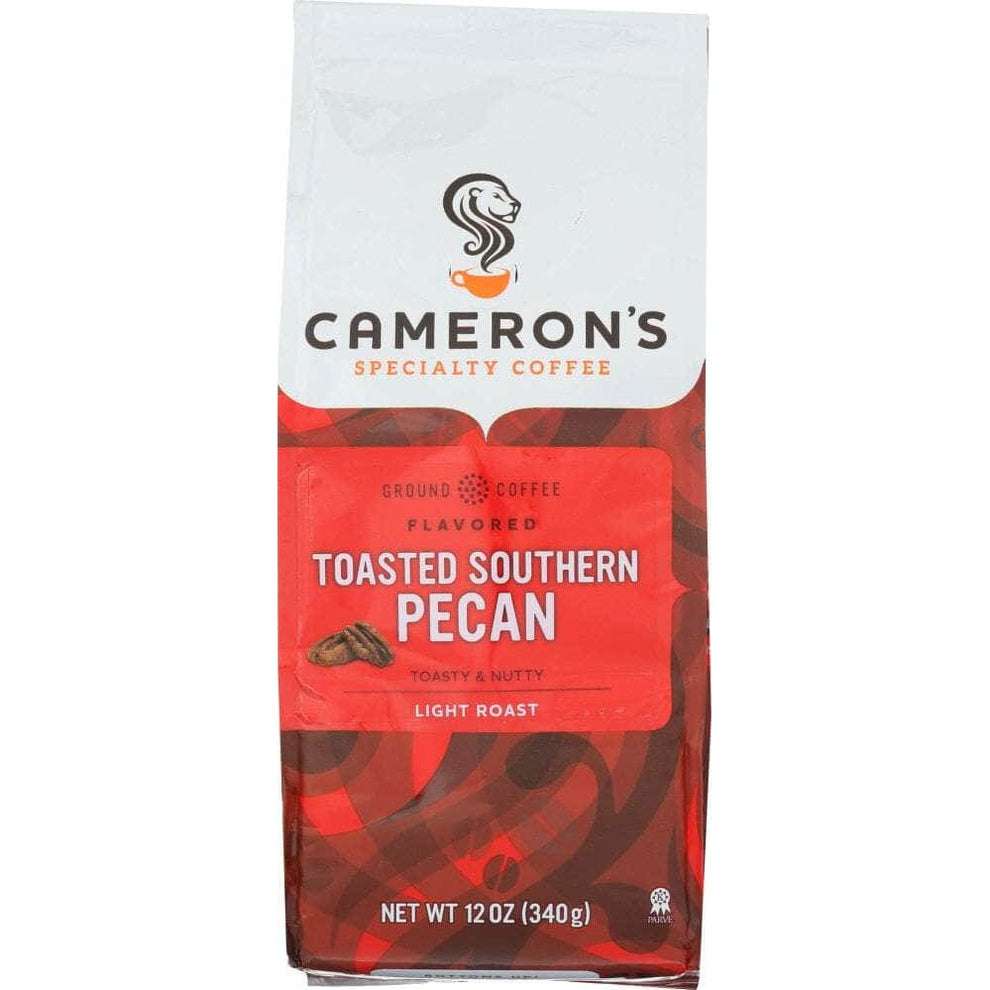 Camerons Coffee Coffee Ground Toasted Southern Pecan, 12 oz (Case of 2 ...
