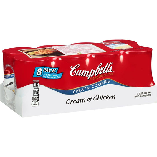 Campbell’s Condensed Cream of Chicken Soup (10.5 oz. 8 pk.) - Canned Foods & Goods - Campbell’s Condensed