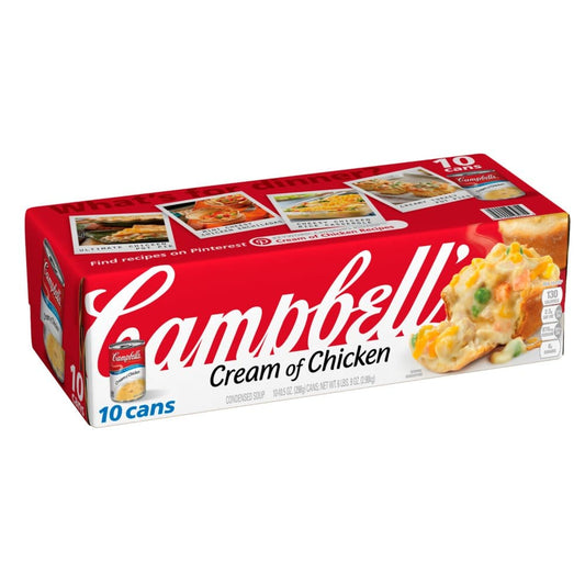 Campbell’s Condensed Cream of Chicken Soup (10.5 oz. 10 pk.) - Canned Foods & Goods - Campbell’s
