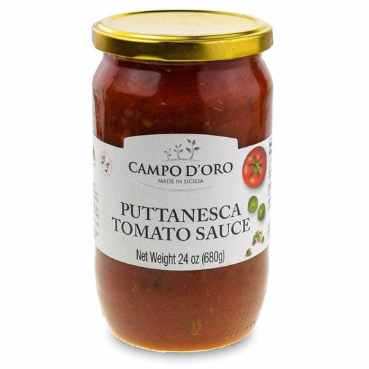 CAMPO DORO Campo Doro Sauce Tomato Puttanesca, 24 Oz