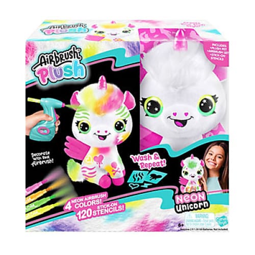 Canal Toys Airbrush Plush - Home/Clearance/Clearance Electronics & Toys/ - Canal Toys