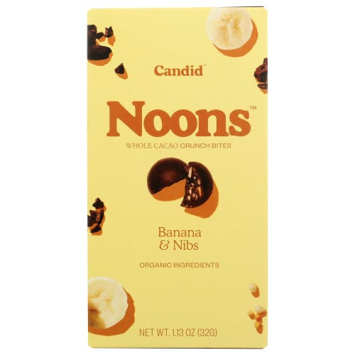 CANDID: Cacao Bites Banana Nibs 1.13 oz (Pack of 5) - Fruit Snacks - CANDID