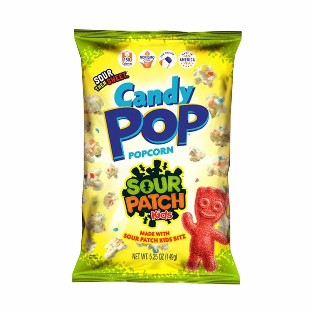 CANDY POP POPCORN Grocery > Snacks > Popcorn CANDY POP POPCORN Sour Patch Candy Pop Popcorn, 5.25 oz
