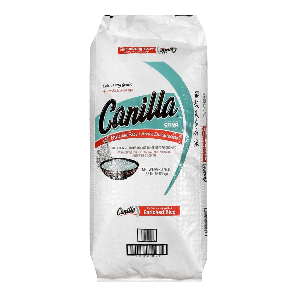 Canilla Rice, 35 lb. | ShelHealth
